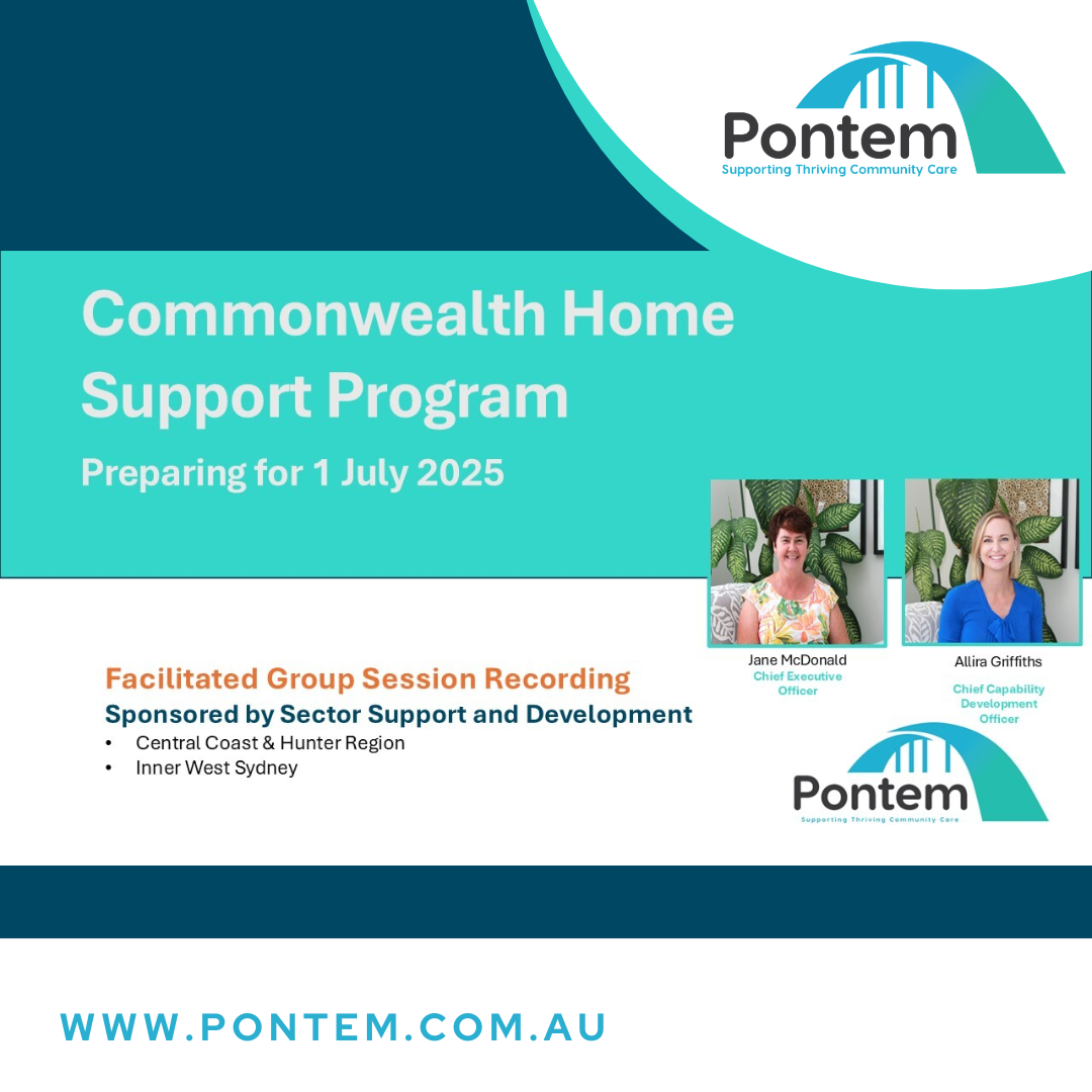 Changes to CHSP from 1 July - Are you ready?