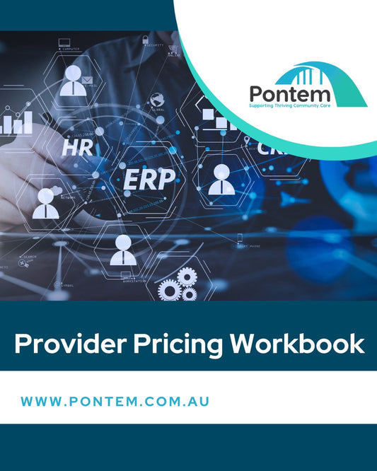 Provider Pricing Workbook - Support at Home