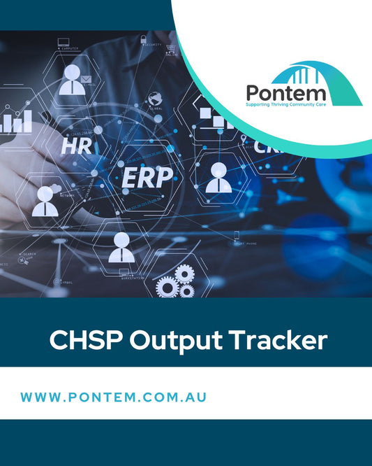 CHSP Output Tracking Workbook
